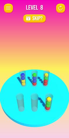 Lets Sort The 3D Ball Puzzle - Screenshot 1