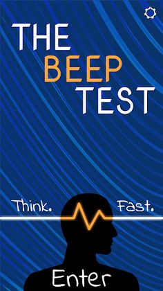 The Beep Test - Brain Training - Screenshot 1