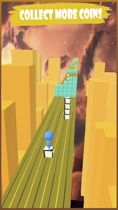Endless Cube Stack Surfer 3D - Screenshot 3