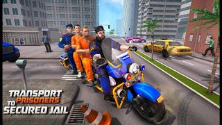Police Motor Bike 3D Game 2023 - Screenshot 3