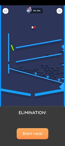 Marble race elimination - Screenshot 1
