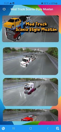 Mod Truck Scania Style Muatan - Screenshot 2