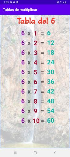 Tablas de Multiplicar JGBA - Screenshot 4