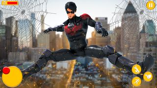 Black Spider: Spider Hero Man - Screenshot 1