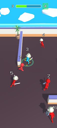 stickman battle 3D : survival - Screenshot 3