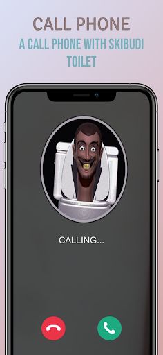 Fake Call : Skibudi toilet - Screenshot 3