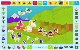 Sticker Book 2: Fantasy World - Screenshot 2