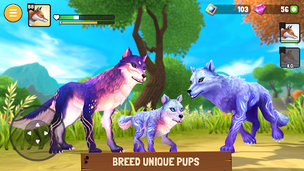 Animal Kingdoms: Wolf Sim MMO - Screenshot 3
