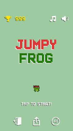 Jumpy Frog, Legacy - Screenshot 1