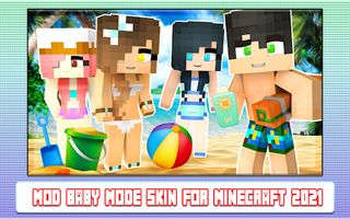 Mod Skin Baby Mode for Minecra - Screenshot 1