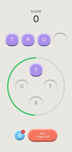 Word game - Smash the City - Screenshot 3