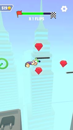 Front Flip - Parcour Racing - Screenshot 1