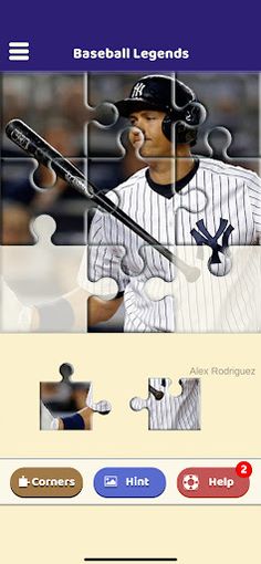 Baseball Legends Puzzle - Screenshot 1