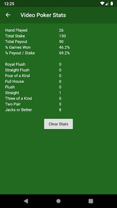 Video Poker - Jacks or Better - Screenshot 4