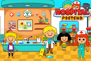 My Pretend Hospital Town Life - Screenshot 2
