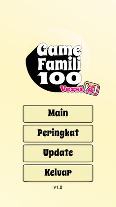 Game Survei Family 100 versi 2 - Screenshot 1