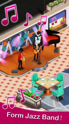 Word Chef - Design restaurant - Screenshot 1