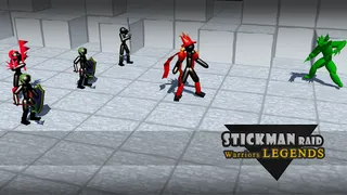 Stickman Raid Warriors Legends - Screenshot 1
