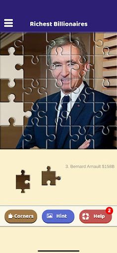 Richest Billionaires Puzzle - Screenshot 3