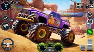 Hard Wheels Monster Truck Game - Screenshot 1