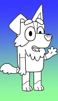 bluey bingo coloring games - Screenshot 1