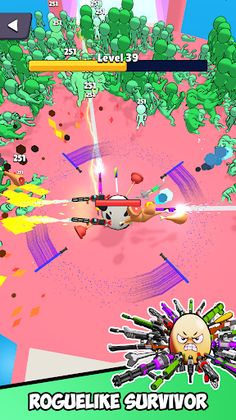 Egg Shooter:Roguelike Survivor - Screenshot 1
