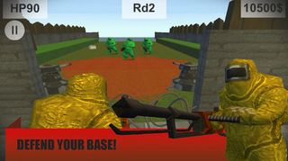 PS1-Style : Protect The Base! - Screenshot 1