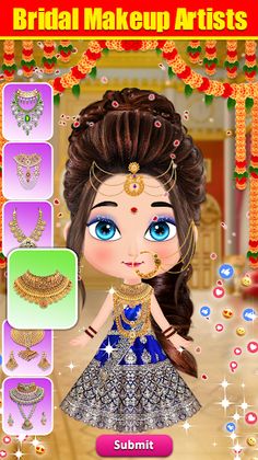 Super Fashion Indian Dress up - Screenshot 1