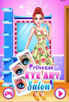 Eye Art Salon Make up Girls - Screenshot 1