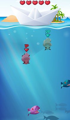 Two in One Diver - 2 Players - Screenshot 1