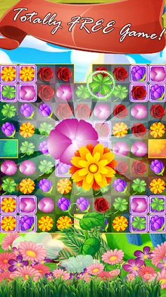 Blossom Crush Match 3 - Blosso - Screenshot 1