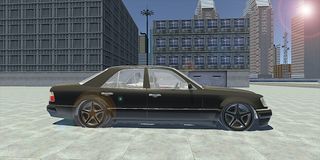 Benz E500 W124 Drift Simulator - Screenshot 3