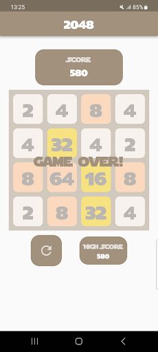 Famous 2048 Math Puzzle Game - Screenshot 4
