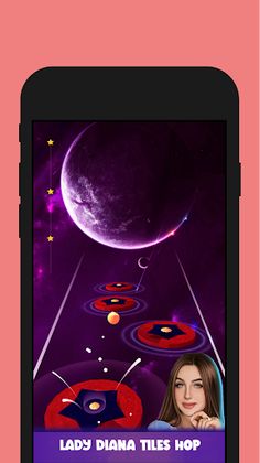 Lady Diana Magic Tiles Hop Edm - Screenshot 2