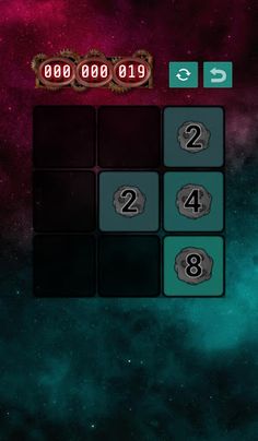 Space 2048 - Screenshot 2