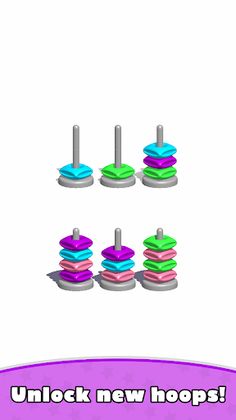 Sort Hoop Stack Color - 3D Col - Screenshot 4