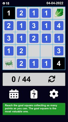 Number Hopper - Screenshot 1