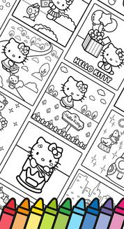 Hello Kitty: Coloring Book - Screenshot 3