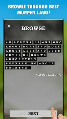 Murphy Laws Guessing Game PRO - Screenshot 3