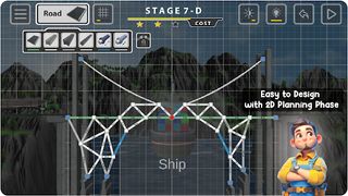 Bridgezz: Bridge Construction - Screenshot 2