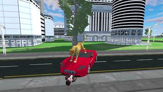 Wild Cheetah City Rampage 3D - Screenshot 1