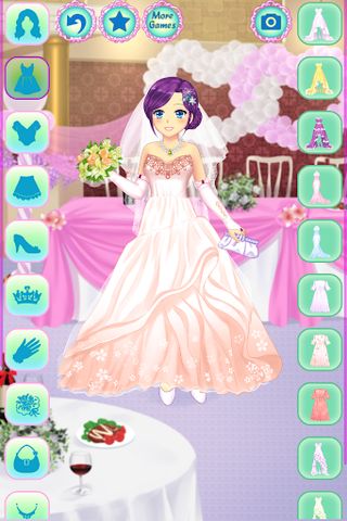 Anime Wedding Dress Up - Screenshot 3