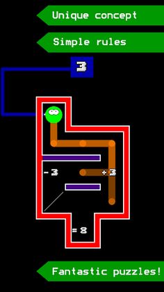 Numplussed - Number Puzzle Maz - Screenshot 1