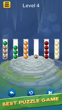 Ball Sort Color Puzzle Game - Screenshot 1