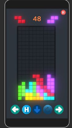 Glowing Blocks - Screenshot 1