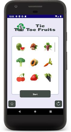 Tic Toc Toe Fruits - Screenshot 2