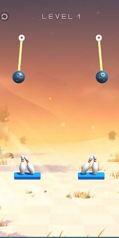 Rope Strike Bowling - Screenshot 1