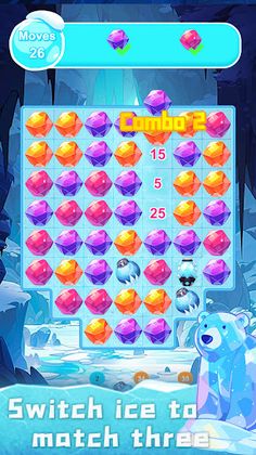Ice Blast - Match-3 Adventure - Screenshot 1
