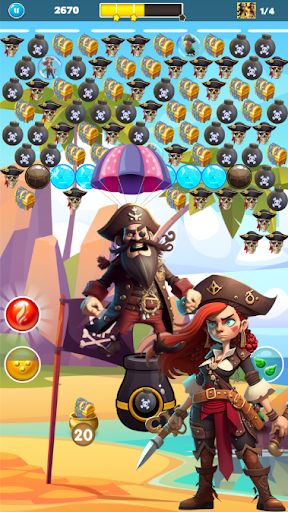 Pirate Bubble Clash Shooter - Screenshot 3