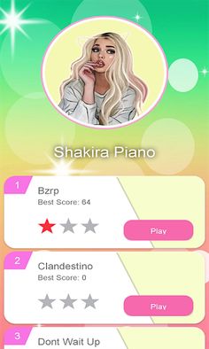 Shakira Piano Magic Tiles - Screenshot 1